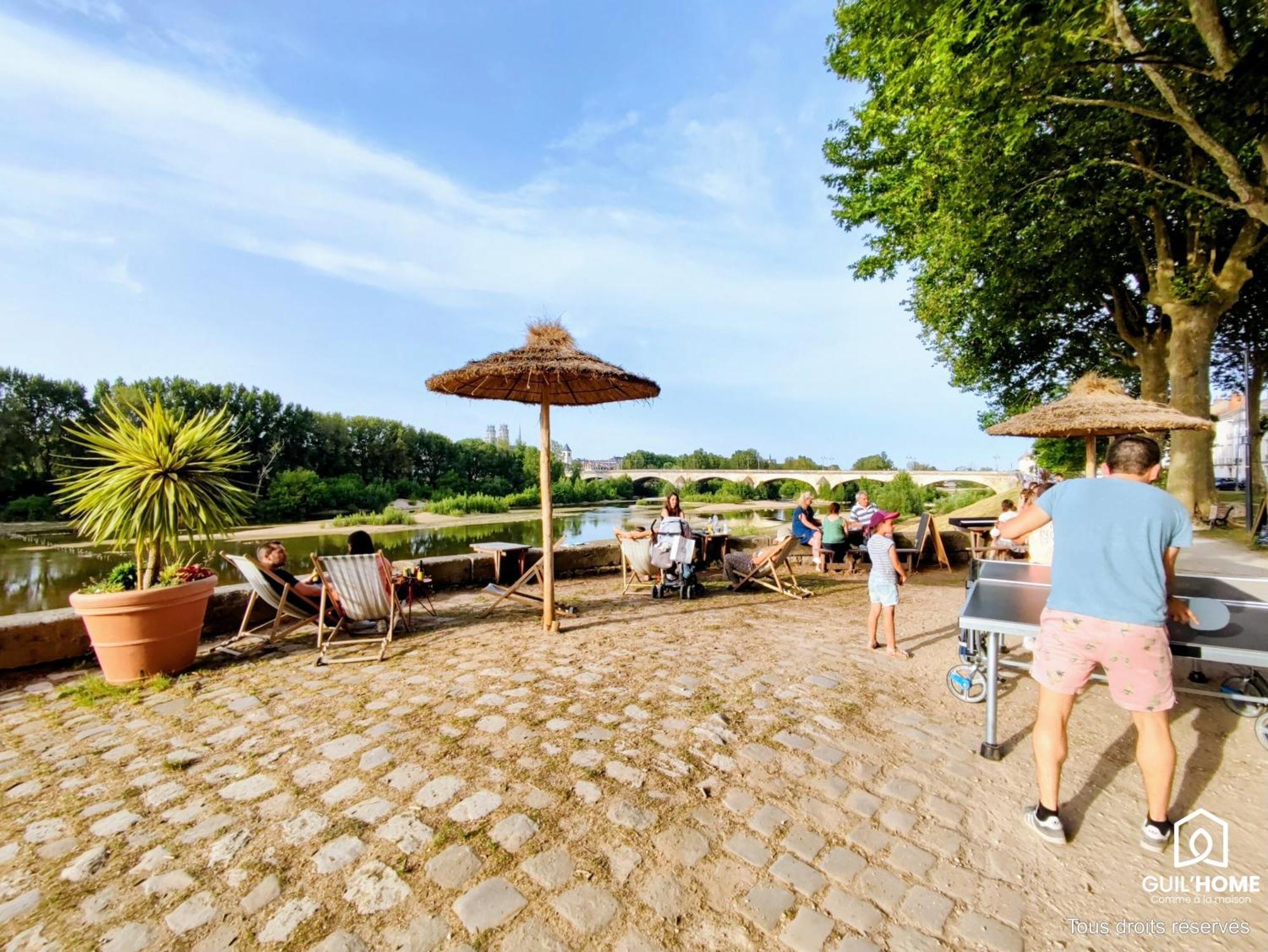 Terrasse Vegetalisee - Climatisation - Local Velo - Parking Gratuit Dans La Rue Ορλεάνη Εξωτερικό φωτογραφία